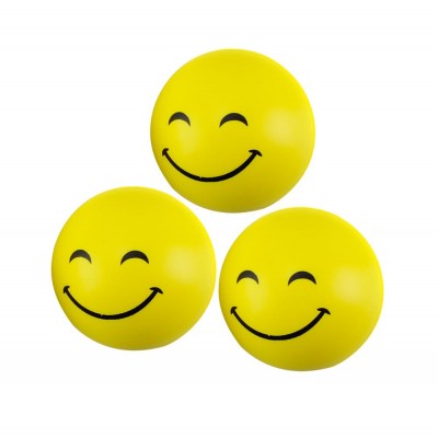 2019s new products smile sponge ball easy foam ball smile stress foam ball PU surface