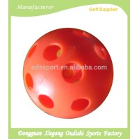 Assorted Color Hollow Practice Golf Balls for 90mm