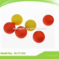 Soft Foam Golf Ball Logo Design Practice PU Range Golf Balls