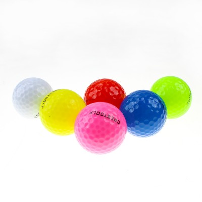 Newest LED flashing golf ball growing ball with various colors finish range ball for night training